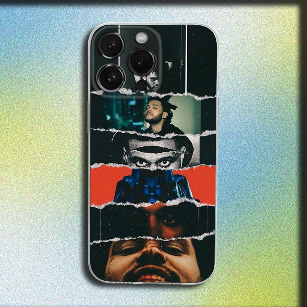 Etui Na Telefon Singer The W-Weeknd XO Do iPhone 16,15,14,13,12,11 Plus,Pro,Max,XR,XS,Plus,SE,Mini Przezroczyste Miękkie Pokrowiec