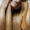 Anti Static Wide Tooth Hair Comb Wood Comb For Hair Styling Detangling Hair Brush Women Head Scalp Meridian Massage Brush
