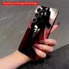2DFlat Samsung phone case Black Witch with Crimson Cape Applicable to Galaxy S22 S23 S24 S25ULTRA S26 A12 A13 A14 A15 A16