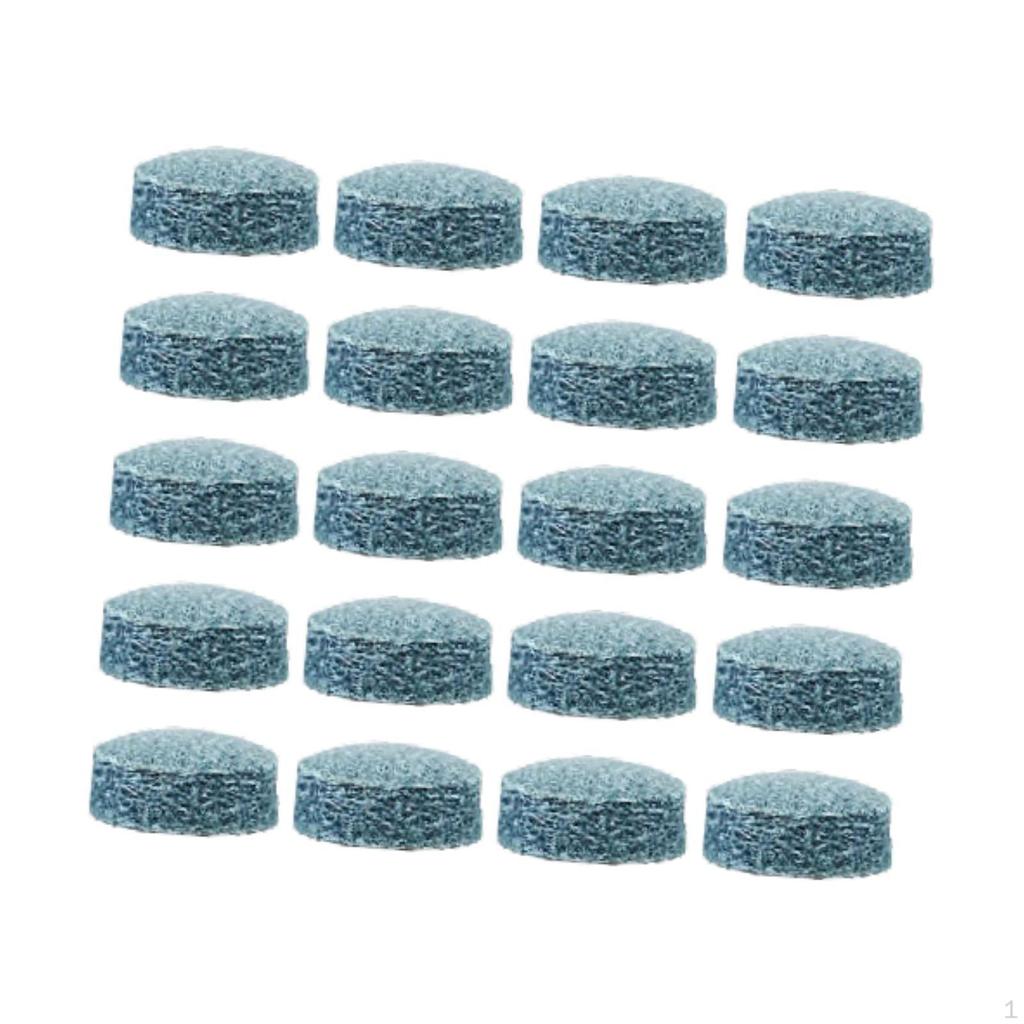 20 Pieces Billiards Cue Tips Pool Accessories Replacement Repair Tools for Repairing Outdoor