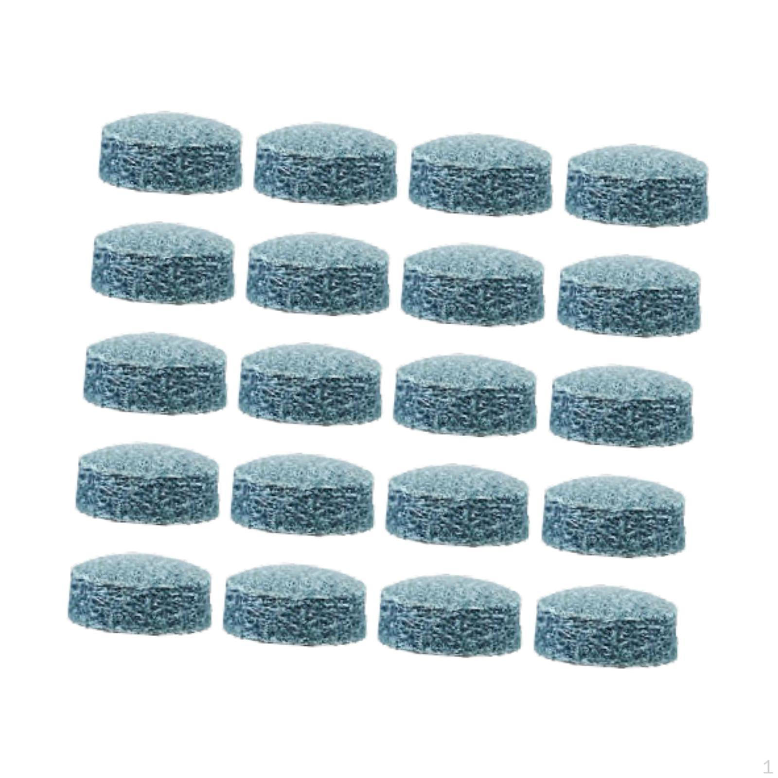 

20 штук Наклейки для бильярдного кия Аксессуары для пула Запасные инструменты для ремонта для ремонта на открытом воздухе 12.5mm