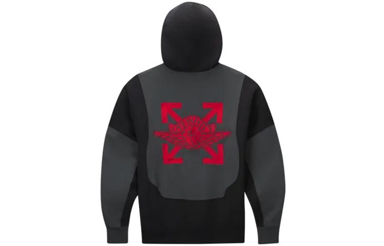 OFF WHITE X Jordan Mikina Mikina Asijská velikost CV0541-010