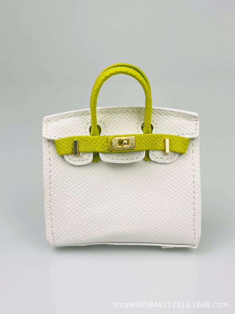 New mini candy color platinum bag pair touch blind box same bag earphone bag creative bag pendant key contrast color