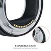 ALTSON EF-EOS R Autofocus Lens Mount Adapter for Canon EF/EF-S Lenses Compatible with EOS R R3 R5 R6 R7 R8 R50 R100 Mirrorless Cameras