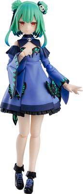 Figma Hololive Produktion Rushia Junha plastmålad rörlig figur M06788 Specialpiedestal ingår Ej skala mm.