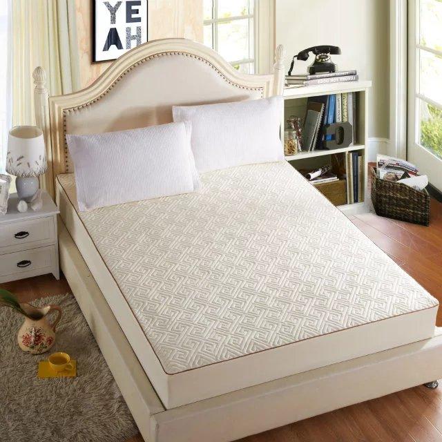 Soft Sanding Quilted Mattress Cover Double King Size Customized  Anti-mite Pad Protector Cover Not Including Pillowcase