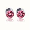 2-12Pcs Simple Stainless Steel Magnetic Nose Stud Earrings, 3mm Non-Pierced Body Jewelry For Male and Female