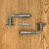 DEVON handle with STEEL rosette