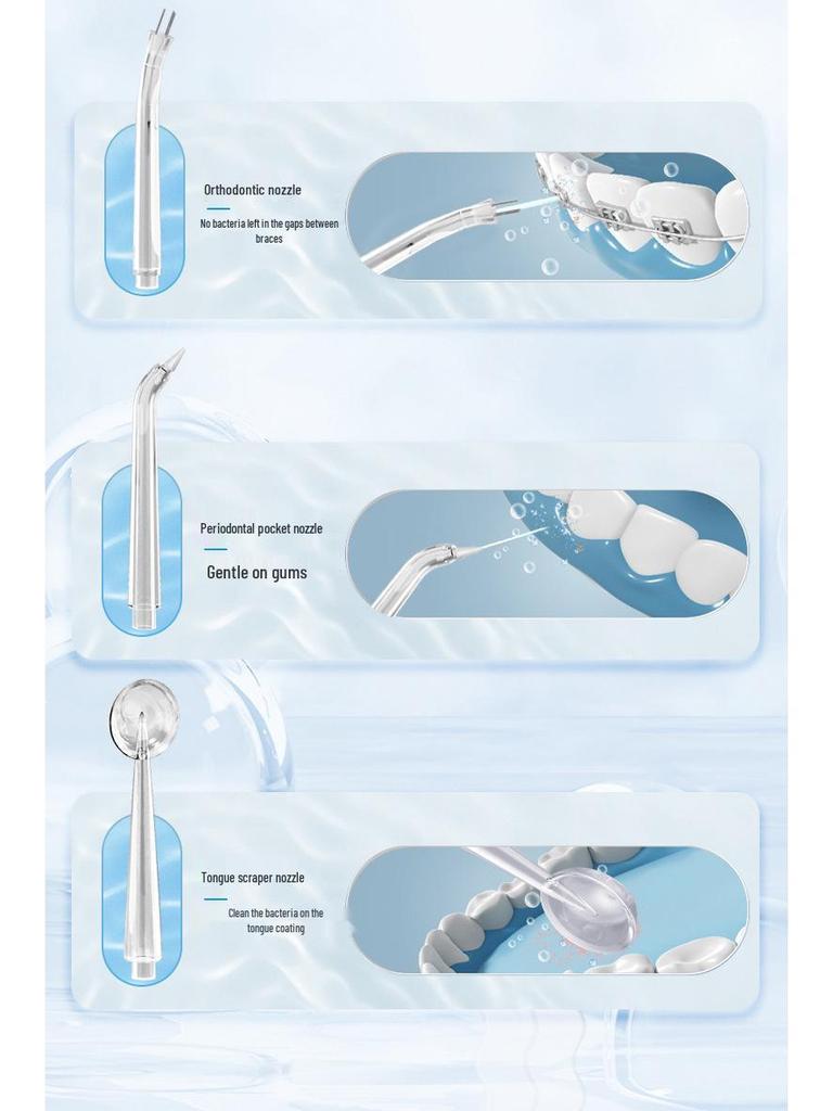 New Portable Electric Oral Irrigator: Handheld Dental Scaler & Water Flosser