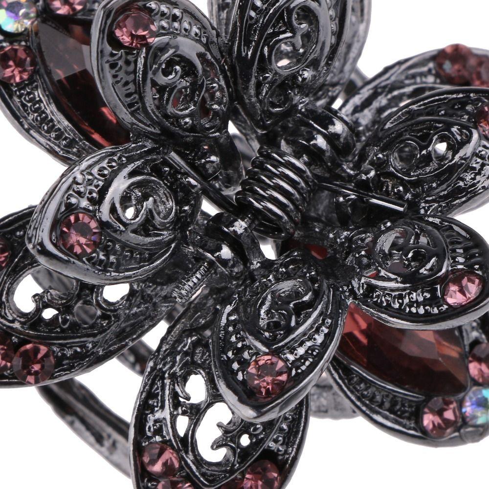 Jewelry Crystal Hair Clip Alloy Styling Tool New Rhinestones Hair Clips  Women