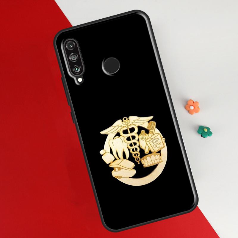Husă cu Model Dinte de Dentist Pentru Huawei P30 Pro P50 P20 P40 Lite P Smart 2021 Nova 5T Huse Pentru Honor 50 8X 10i