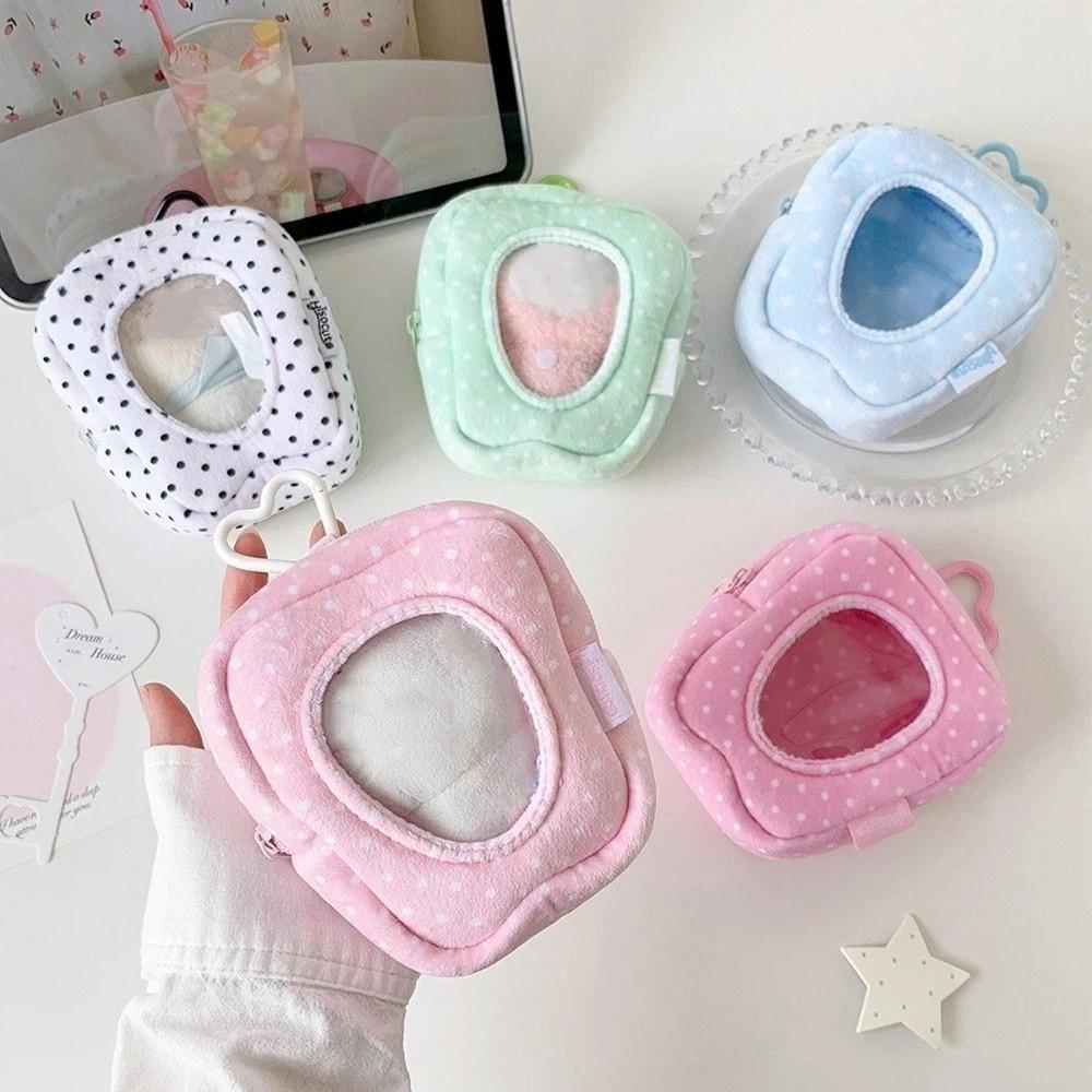 Plush Storage Bag Transparent Doll Display Bag Doll Carrying Bag Mini Ita Bag Showcase