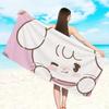 Cartoon M-MIKKO Towel Soft Lightweight Anti-Sand Large Beach Towel Quick-Drying Bath Sports Family