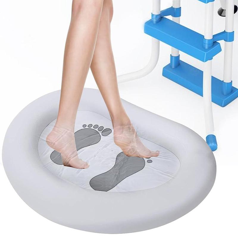 

Надувной бассейн для ног, ванна для бассейна из ПВХ, переносная ванна для ног, ванна для ног для спа, надземные бассейны белый