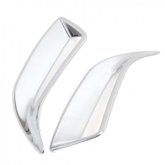 For Lexus RX 2016-2019 ABS Chrome Tail Rear Fog Light Lamp Cover Trim Bezel