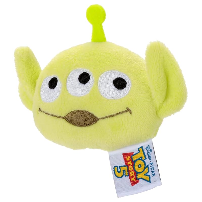Takara Tomy Arts Pixar Character Toy Story 5 Plush Badge - Alien (Height: Approx. 8.5cm)