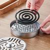 1pc Mosquito Coil for Household Use with Cover and Ash Tray, Fire-resistant and Heat-resistant