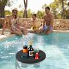 Pool Drink Floating Holder 5 Holes Pool Beverage Foam Floater Summer Spa Drink Tray Water Surface Floating Cup Holder Cup