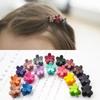 Mini Fashion Toddler Hair Claw Cute Candy Color Hairpin Flower Chin Clip Children Hair Clip Accessories Korea Style
