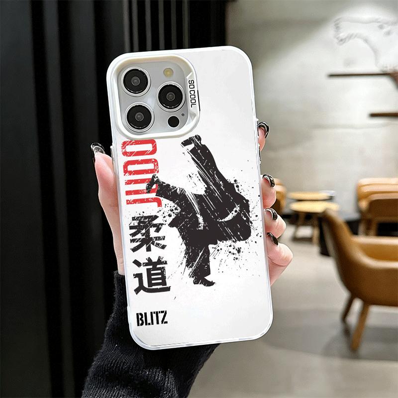 

Judo Jiu Jitsu BJJ Brazilian Soft Phone Case for iPhone 15 16 17 Pro Max 17Air 16E 14 Plus 13 12 Mini Shockproof Cover Back Shel iPhone 16 Pro