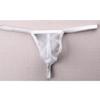 Pánské G-String síť Příze Průhledné spodky Tanga Spodní prádlo Kalhotky Velká velikost T-back