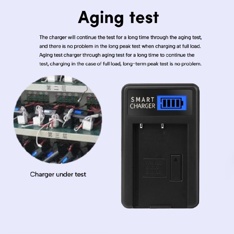 EN-EL9 EN-EL9A LCD Single Charger Battery Charger for D40 D40x D60 D3000