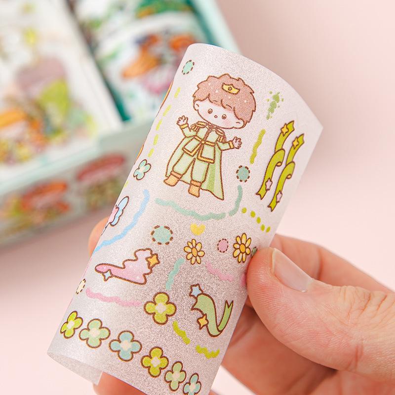 Adorable Cartoon Sticker Box Set for Journals and Kids' Scrapbooks