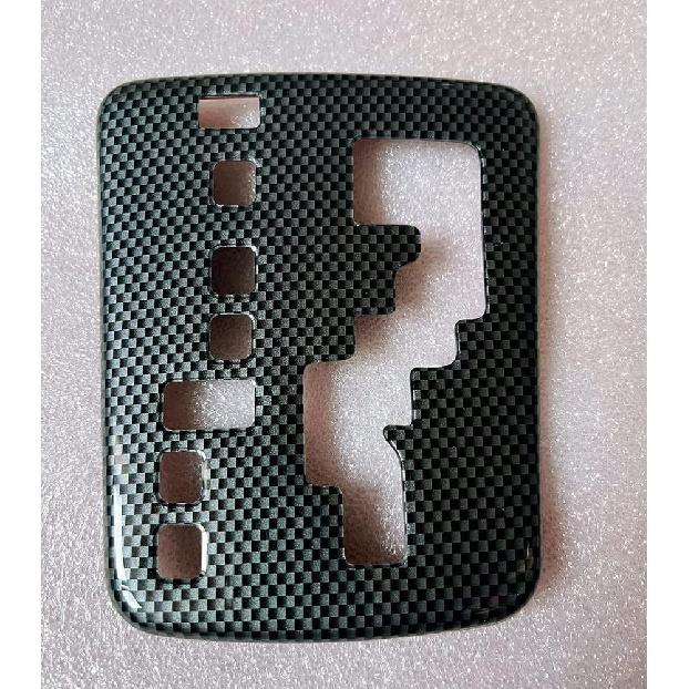 for 2007 2008 2009 2010 2011 2012 2013 Toyota Corolla AT model Carbon Fiber ABS Gear Shift Lever Frame Trim (7 holes AT model)