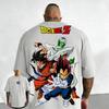 Dragon Ball Trendy Horké Položky Anime Potisk Bavlna Tričko 2026 Pánské a Dámské Nové Letní Street Hip Hop Volný Ležérní Vrchní Díl