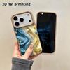 Phone Case: 2D Flat Lambskin Suitable for iPhone 18, 17, 16, 15, 14, 13 Pro Protective Cases, Ocean Shell, Christmas and Halloween Gifts