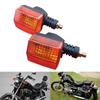 Powerful Motorcycle Turn Signals Scooter Indicator Parts Motorbike Turn Signal Light Lamp Amber Flasher For Honda 125 CBT
