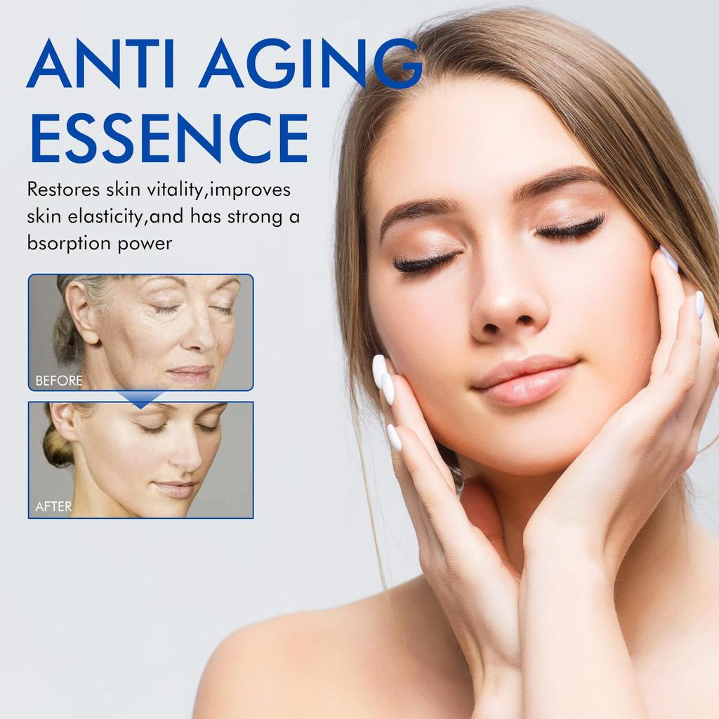 BOTAX Enhanced Facial Serum 1pc - Day And Night Hydrating Skincare Rich in Aloe Peptides Collagen And Retinol for Tighten