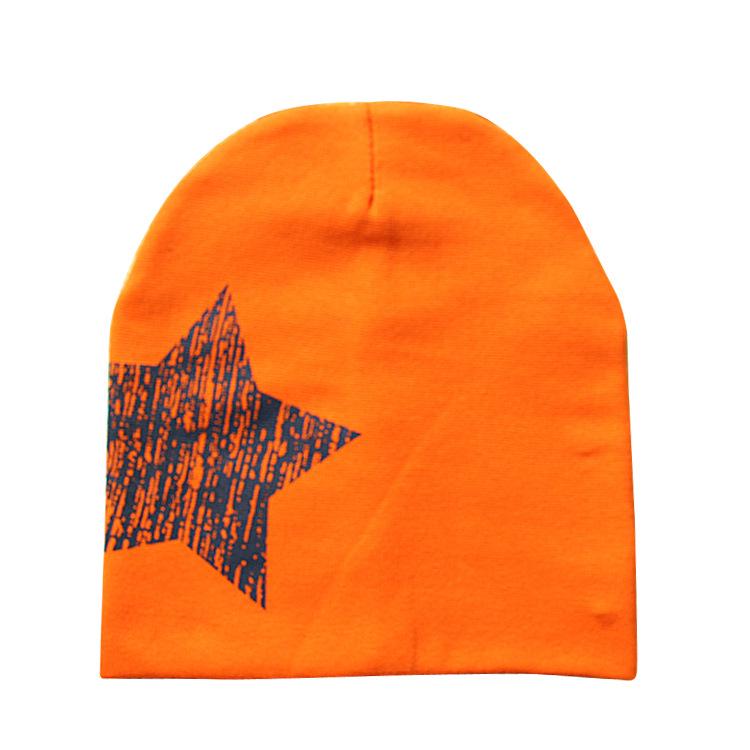 Baby Hat Autumn Winter Kids Cap Star Print Beanie Warm Hats for Children Warmer Summer Hat for Kids Baby Boy