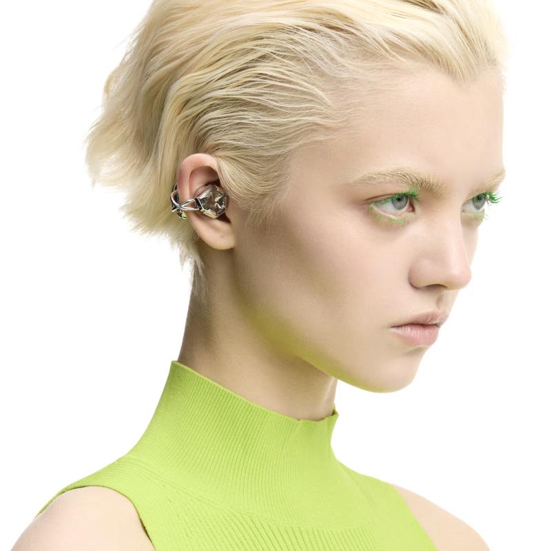 OF HUNGER Gray Zircon AI Ear Clip Bluetooth Earphone