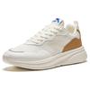 Anta Comfortable Versatile Shock Absorbing Wear Resistant Low Top Dad Shoes Men sneakers White Brown 112428812-3