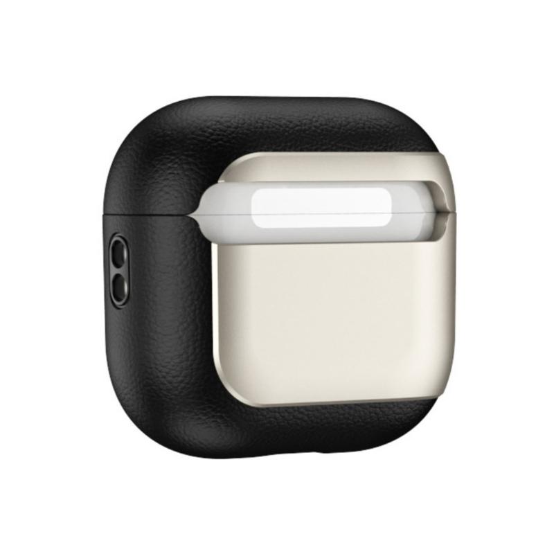 

Leather Cover Case For Pods 4 Allows Headphones Wireless Charging Precise Cutouts For Unhindered Charging Sleeve золотий