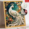 Shiny Pearl Elegant Peacock DIY Painting Creative Bead Art Craft Household Wall Decoration Nice Present For Art Hobbyists Home Decor Wall Art