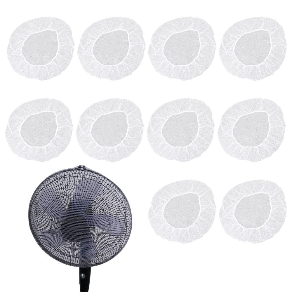 10Pcs Large Fan Safety Mesh Net Universal Electric Fan Cover Fan Safety Dust Cover  Kids
