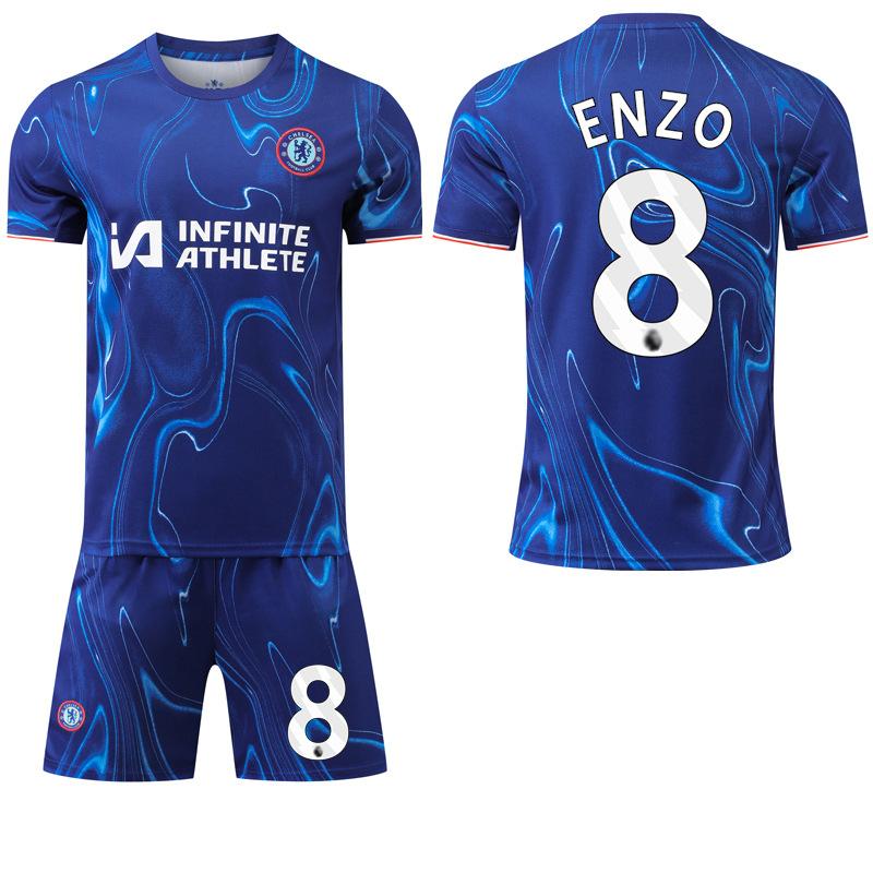 2024-25 Chelsea Football Jersey Set Jersey No. 20 Palmer 7 Neto 14 Felix Jersey Spot
