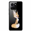 Phone Case For Honor 400 Smart Play 10T Case Luxury Cartoon Tempered Glass Hard Back Cover For Honor X7d Case Coque Funda Shell