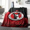 Name Custom Club Tijuana Print Flannel Blanket High Quality Warm Comfortable Cover for All Seasons Perfect for Gifts Home Decor