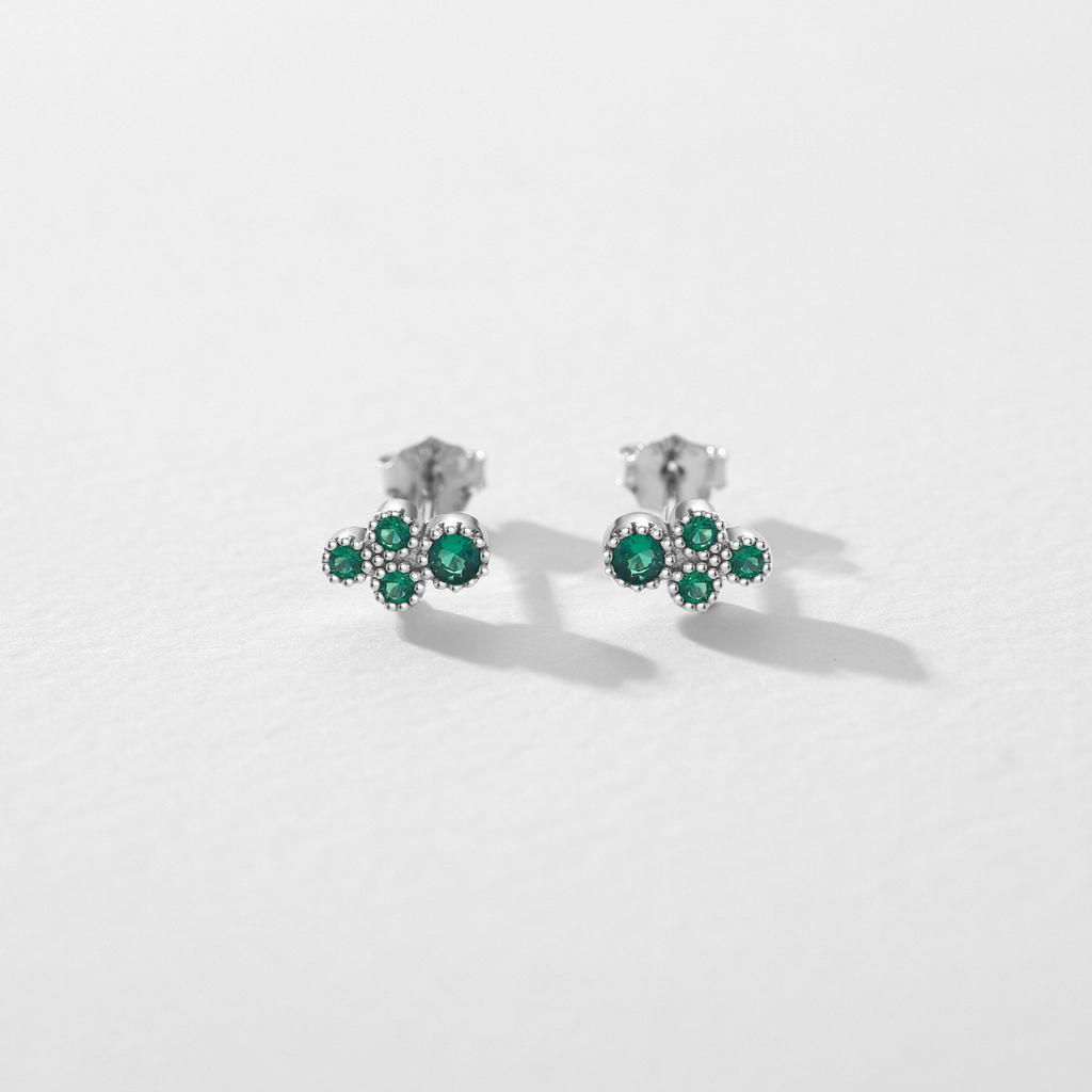 Tancise 925 Sterling Silver Zirkónové náušnice napichovacie náušnice pre ženy ako darčeky na svadobnú hostinu