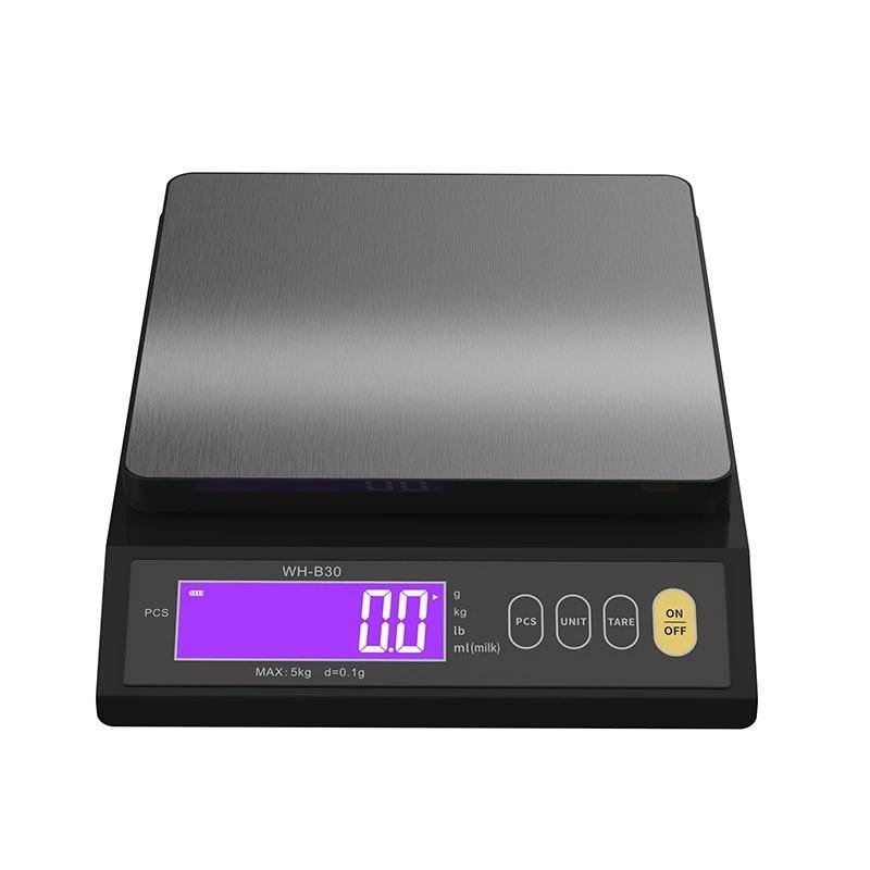 20.2x15.8x4.1cm Multifunction Stainless Steel Measuring Weighing Baking Tool With LCD Display Household Digital Electronic Kitchen Scale