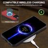 LC.IMEEKE For iPhone 16 Pro Max Magnetic Case Compatible with MagSafe Leather+TPU Back Cover