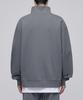 MUSINSA STANDARD Oversized Half Zip Sweatshirt [Gray]