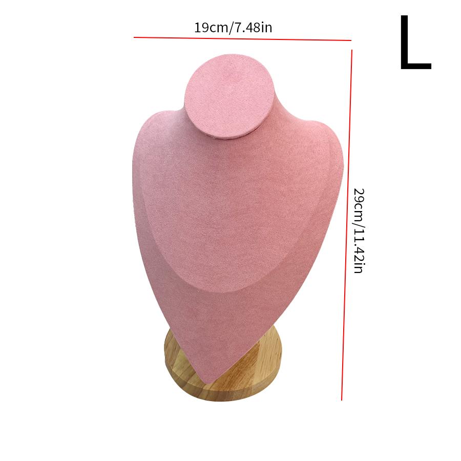 1 piece, portrait neck display stand, for necklace display in jewelry stores