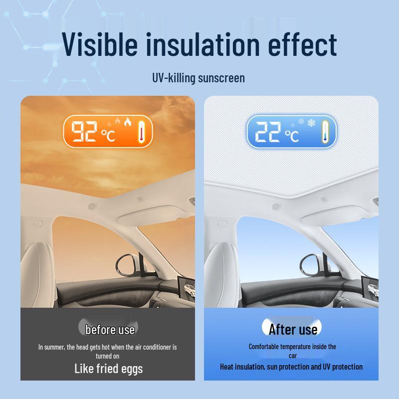 IM L7/LS6/LS7/L6/L7 Silicone Suction Sunroof Sunshade Canopy