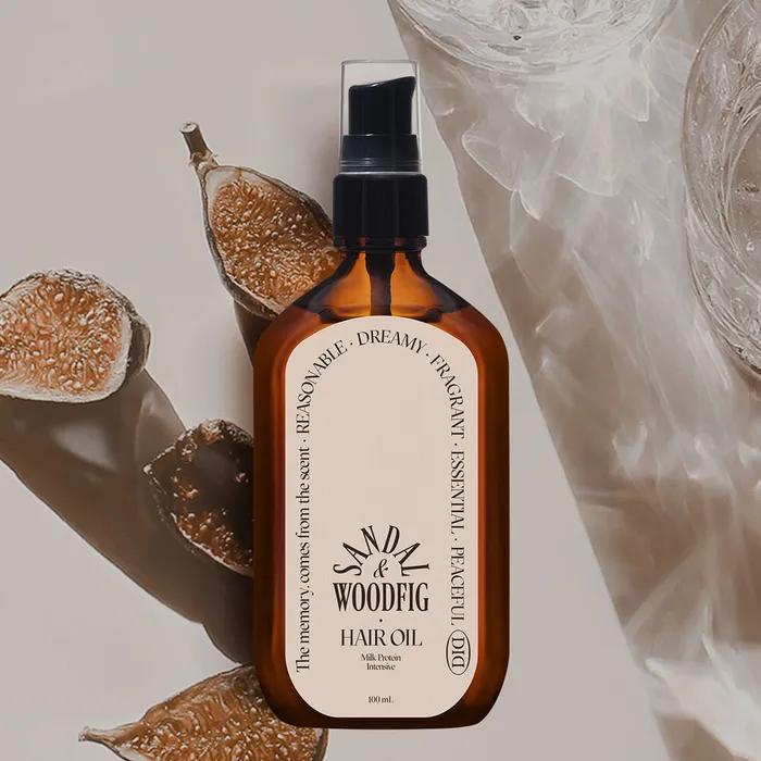[Argan Care for Damaged Hair] Milk Protein Intensive Perfume Hair Oil Sandalwood Fig