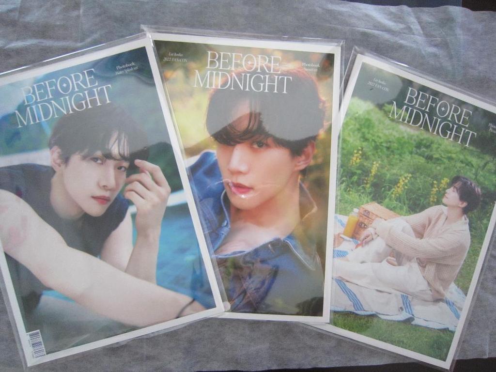 [USED] Junho "Before Midnight" Korea Concert Photo Book (3 volumes)