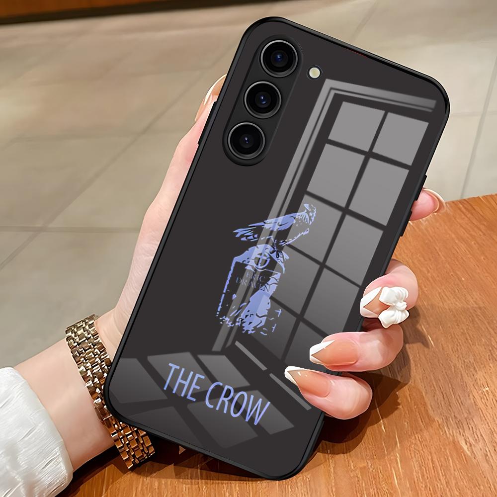 Classic The Crow Phone Case For Samsung S26 S25 Edge Ultra S23 S22 S21 S20 Ultra Plus S24 Fe A54 A53 A25 Glass Cover